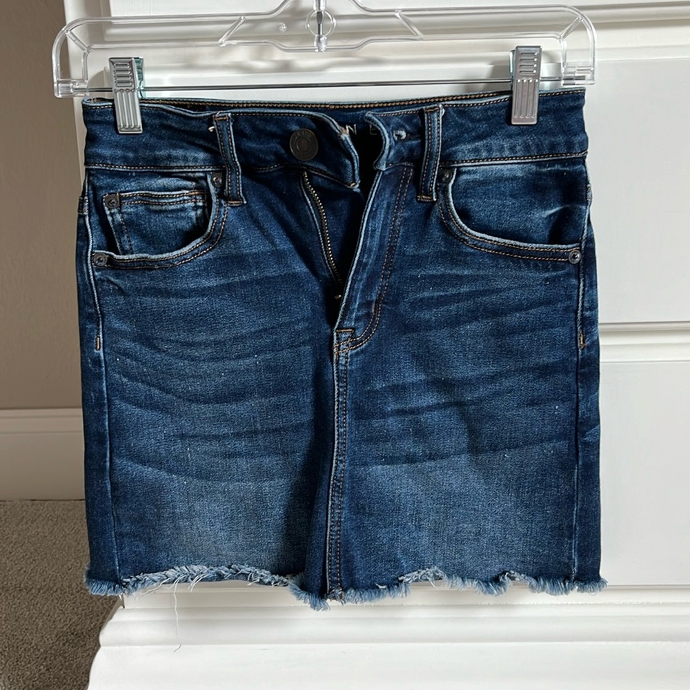 American Eagle size 0 denim skirt